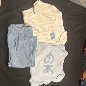 Calvin Klein Baby Bodysuit Bundle Set